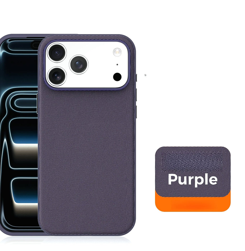 Techwoven Fabric Magnetic Phone Case for iPhone 15/16/17 Pro Max