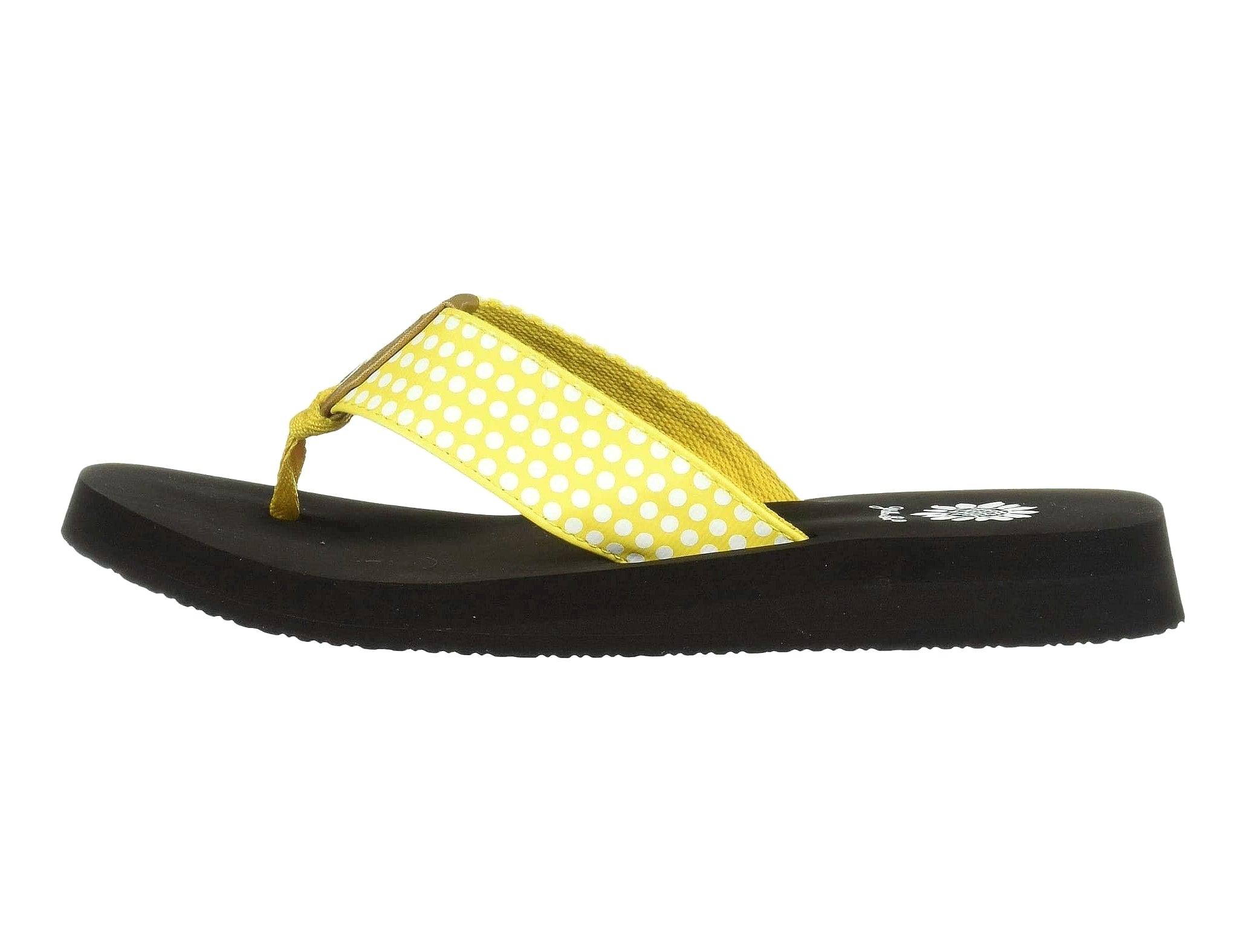 Yellow Box Fromy Girls' Sandals with Polka Dot Strap