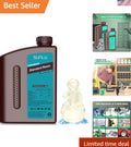 Clear 3D Resin 2kg for Most Printers, Fast Cure & Low Shrinkage - Precision Grade