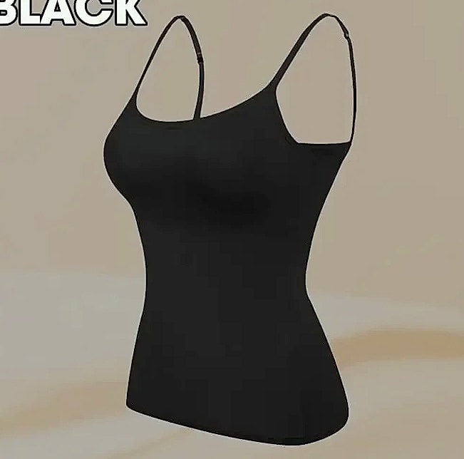 WONTIVE Women's Padded Camisole Tank with Built-In Bra