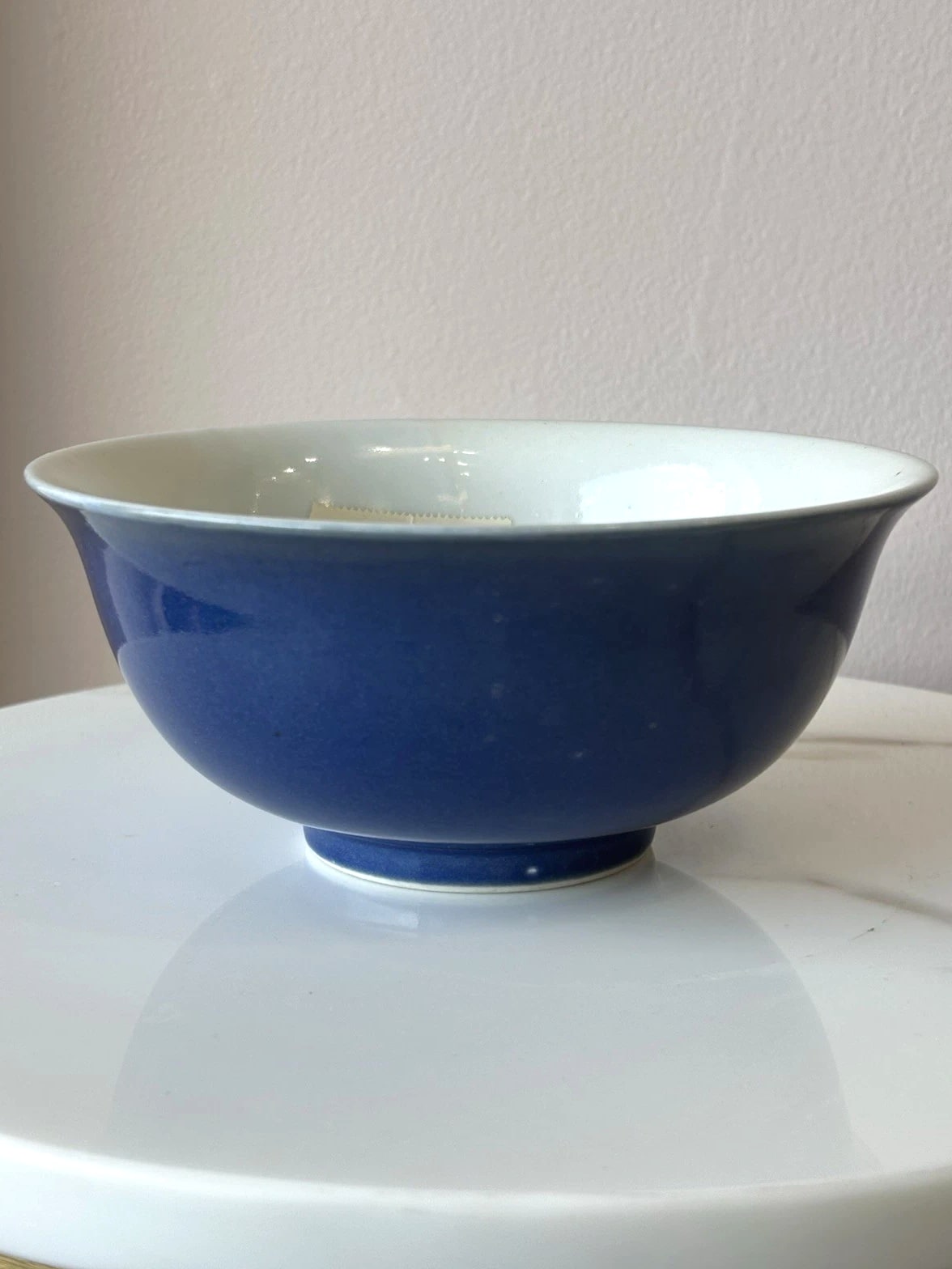 Qianlong Blue and White Porcelain Bowl 18th Century China Antique Original