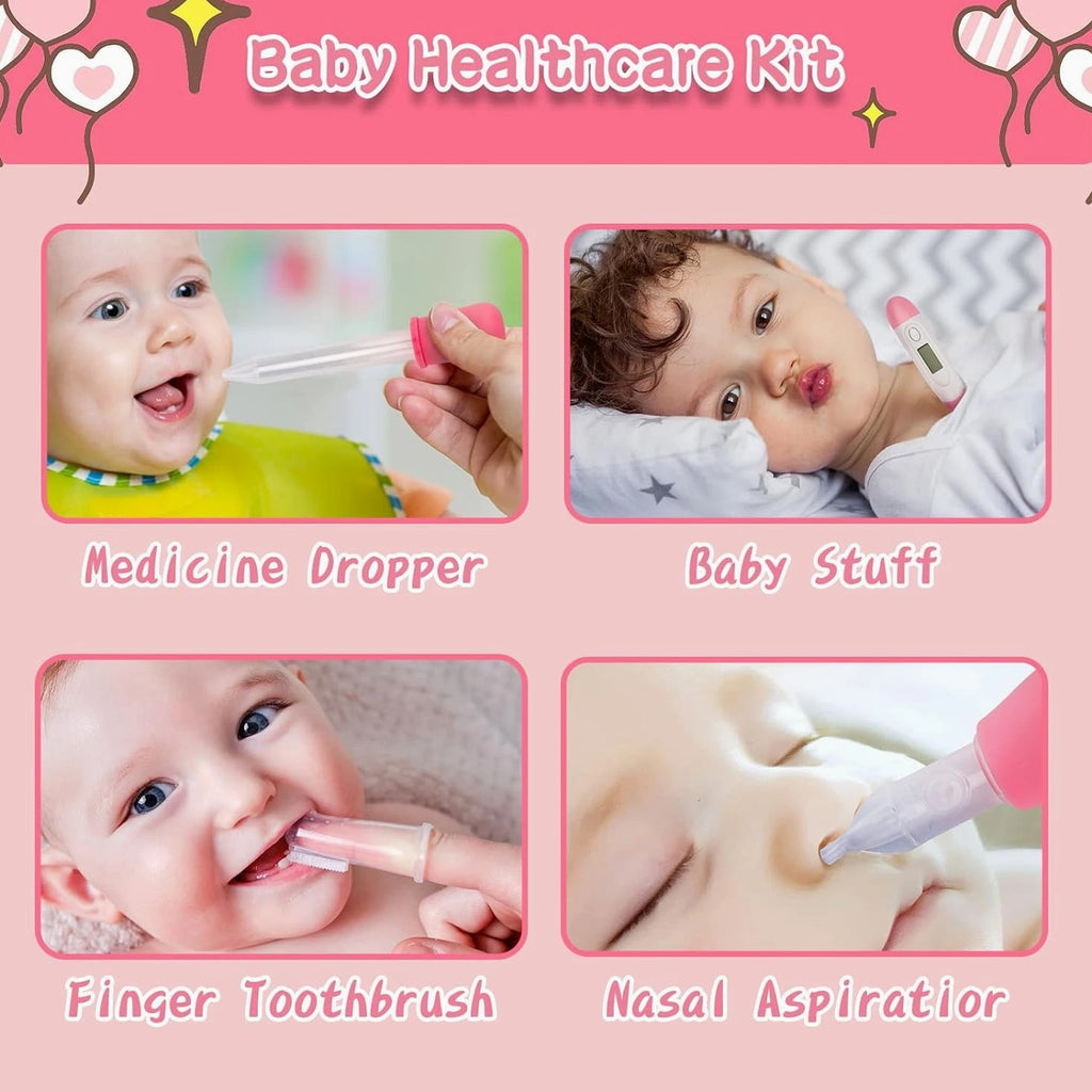 Baby Healthcare and Grooming Kit 20 in 1 Baby Safety Set Newborn Nursery Health