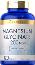 Carlyle Magnesium Glycinate 200mg, 120 Capsules