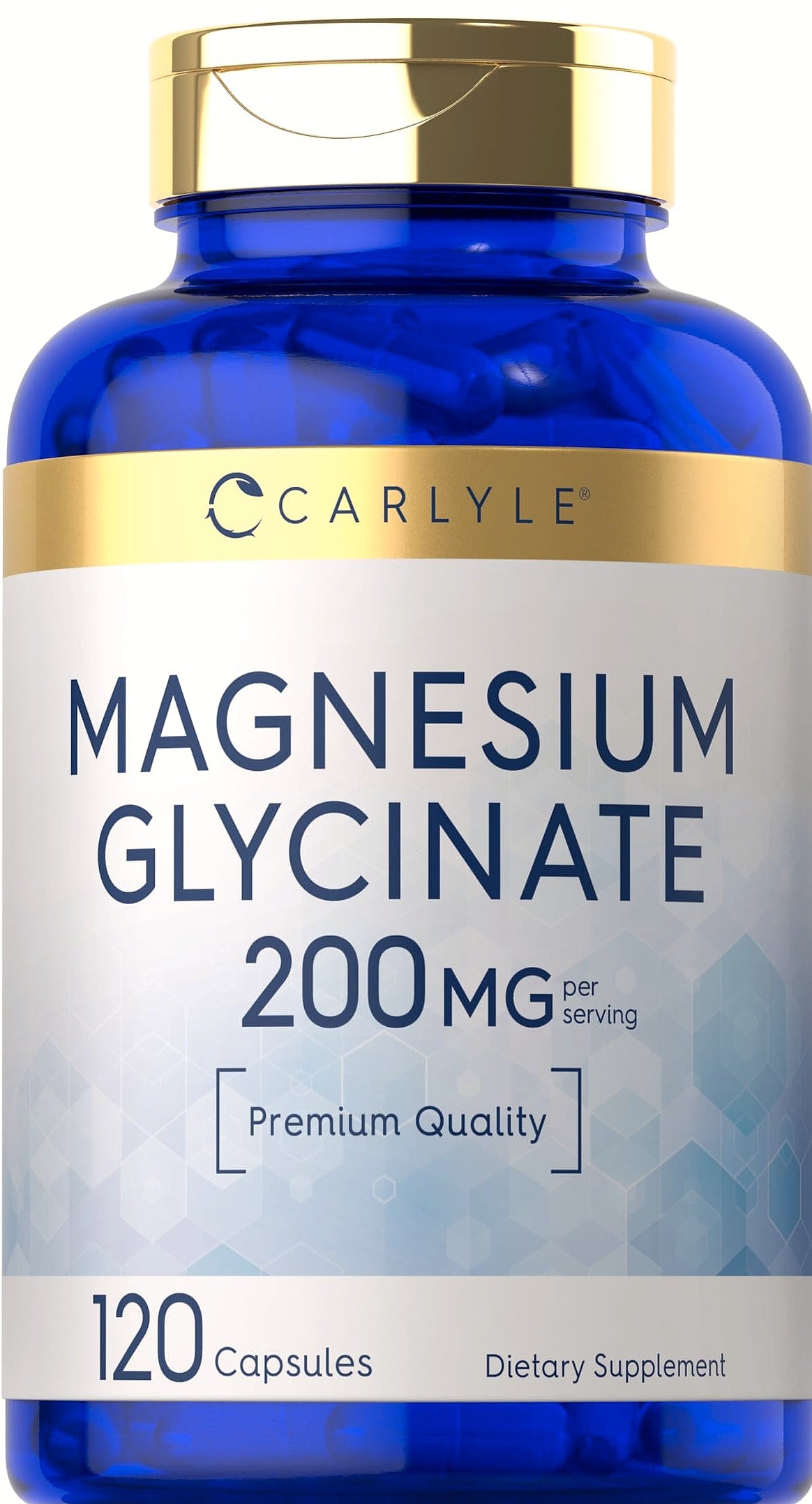 Carlyle Magnesium Glycinate 200mg, 120 Capsules