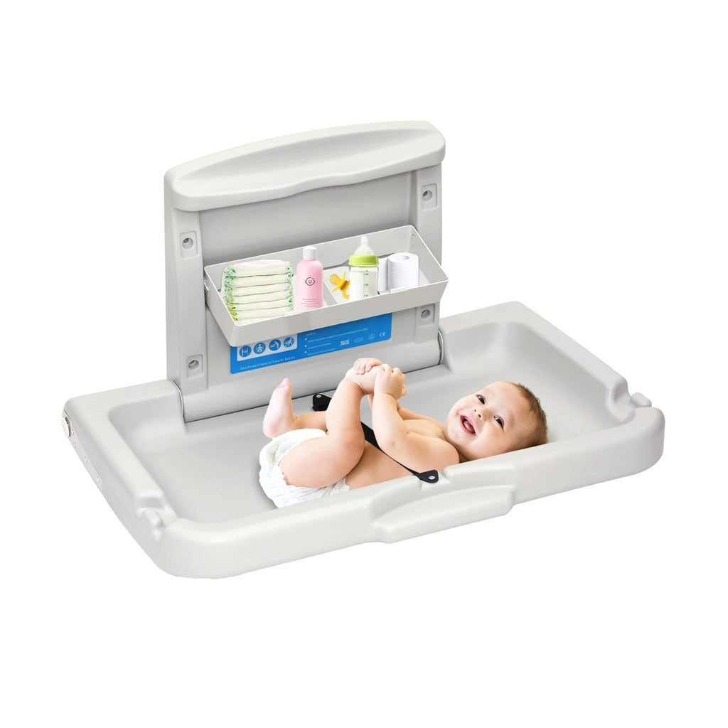 Commercial Baby Changing Station,Wall Mounted Baby Changing Station with Safe...