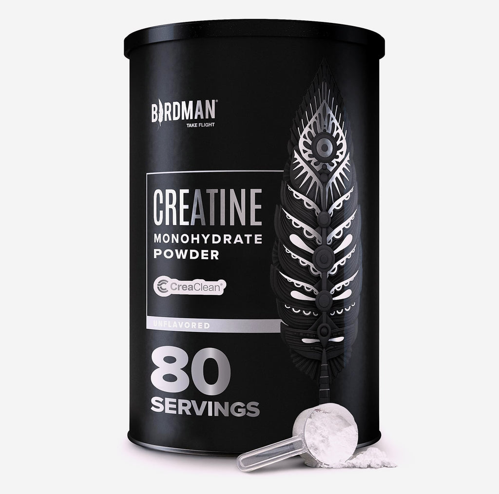 BIRDMAN Micronized Creatine Monohydrate Powder, 80 Servings