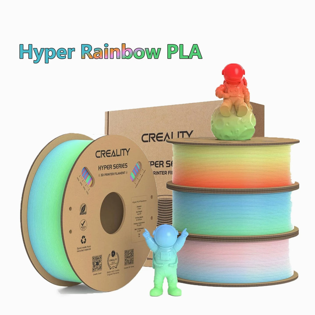 【BUY 5 PAY 3】Creality Hyper Rainbow PLA 3D Printer Filament High-Speed Printing