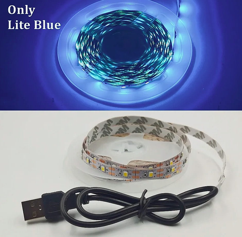 WIXOLighting 5M USB LED Strip Light 5V 3528 SMD