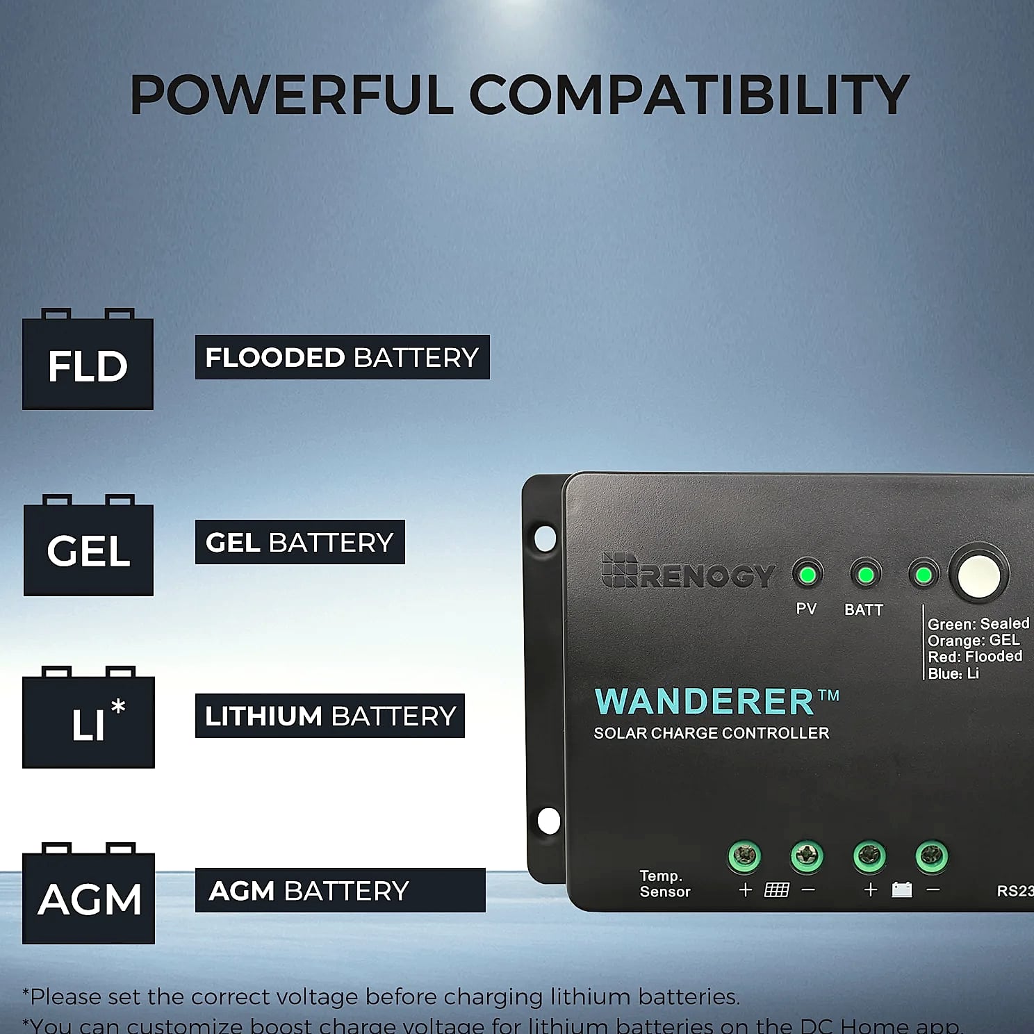 Renogy 200W 12V Solar Panel Kit with 30A PWM Charge Controller