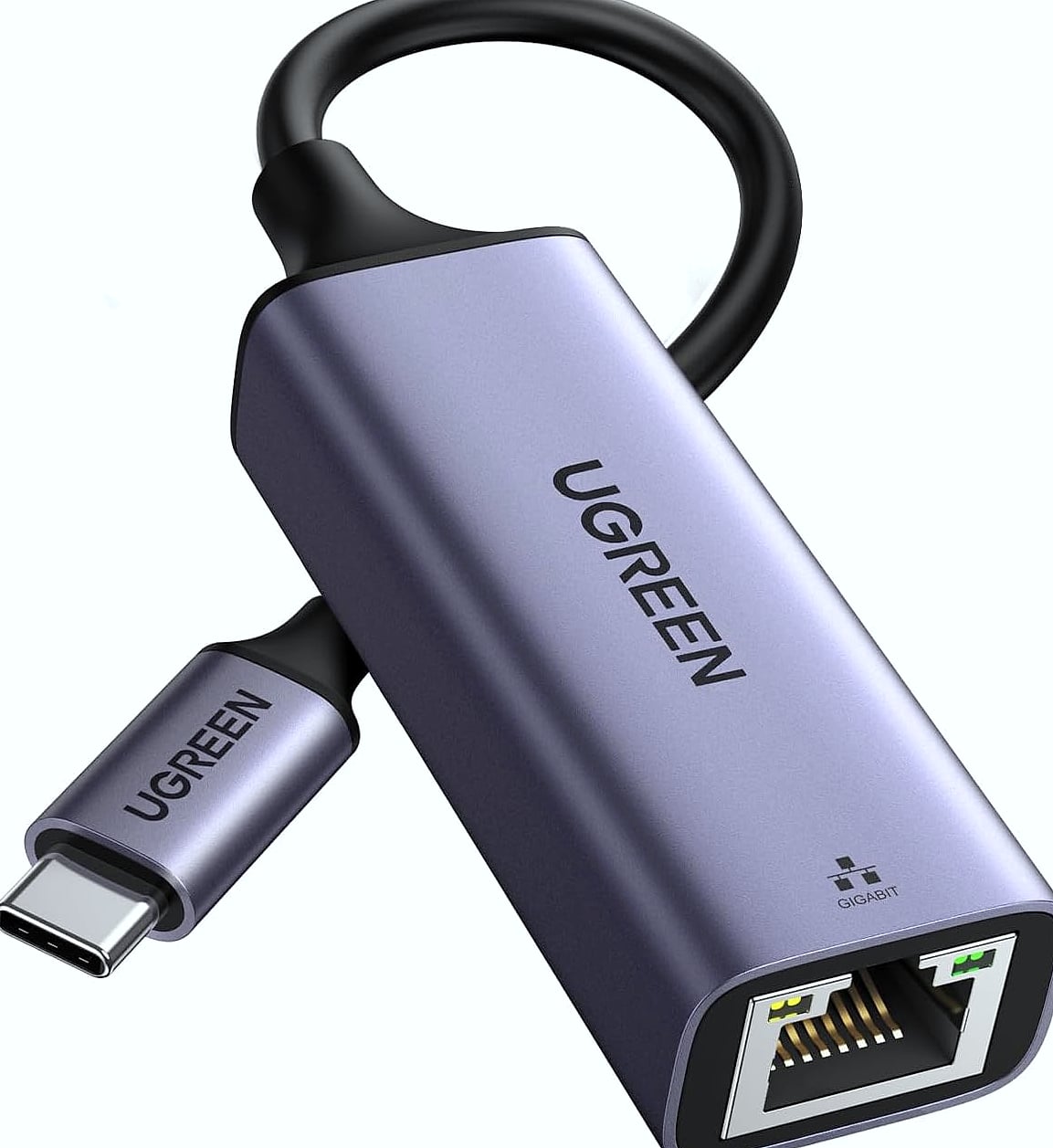 UGREEN USB-C to Ethernet Adapter, 1Gbps RJ45 Network Dongle
