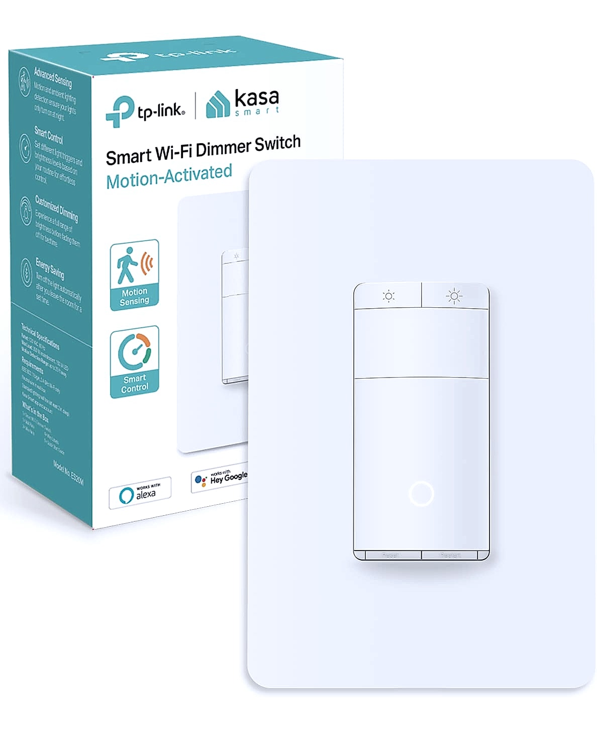 Kasa Smart Motion Sensor Dimmer Switch 2-Pack Wi-Fi