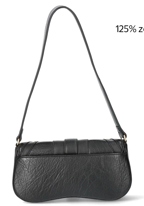 Jessica Simpson Women's Courtney Faux Leather Flap Shoulder Handbag, Meteorite