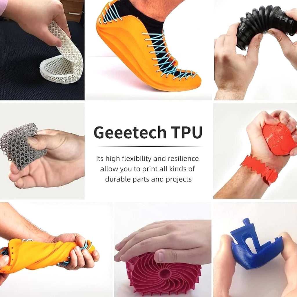 Flexible 3D Printer Filament with High Elasticity TPU