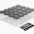 12oz Glass Jars with Lids, 20 Pc Empty Candle Jars for Making Candles, Mason...