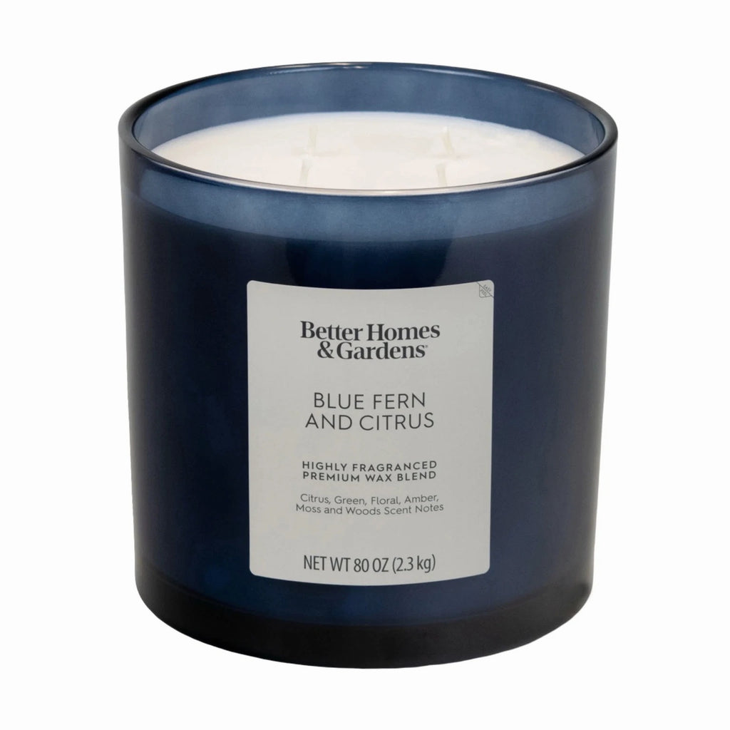 Better Homes & Gardens 4-Wick Large Oversized Jar Candle 80 oz