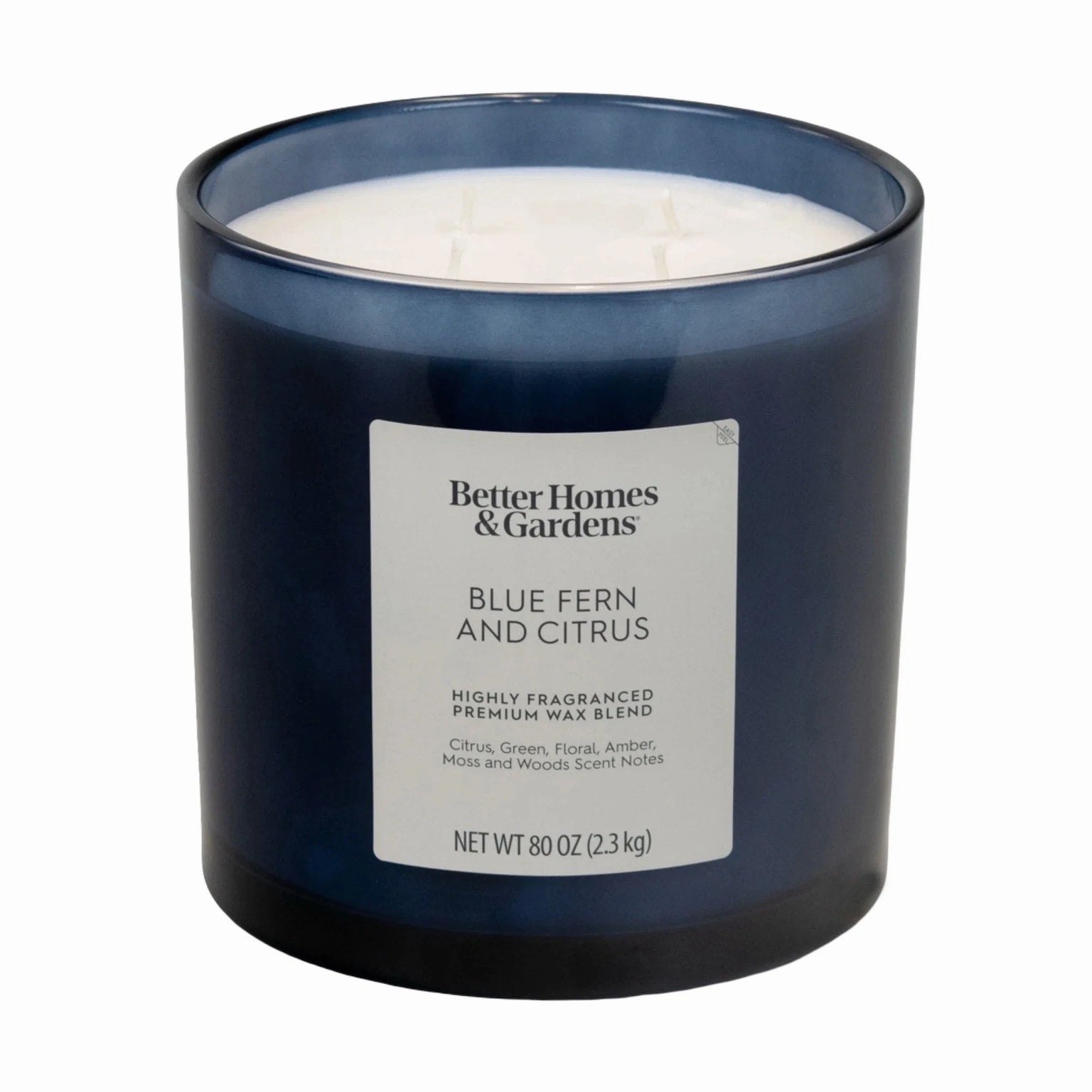 Better Homes & Gardens 4-Wick Large Oversized Jar Candle 80 oz