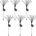 8-Head Solar Firefly Stake Lights, Outdoor Garden Decoration