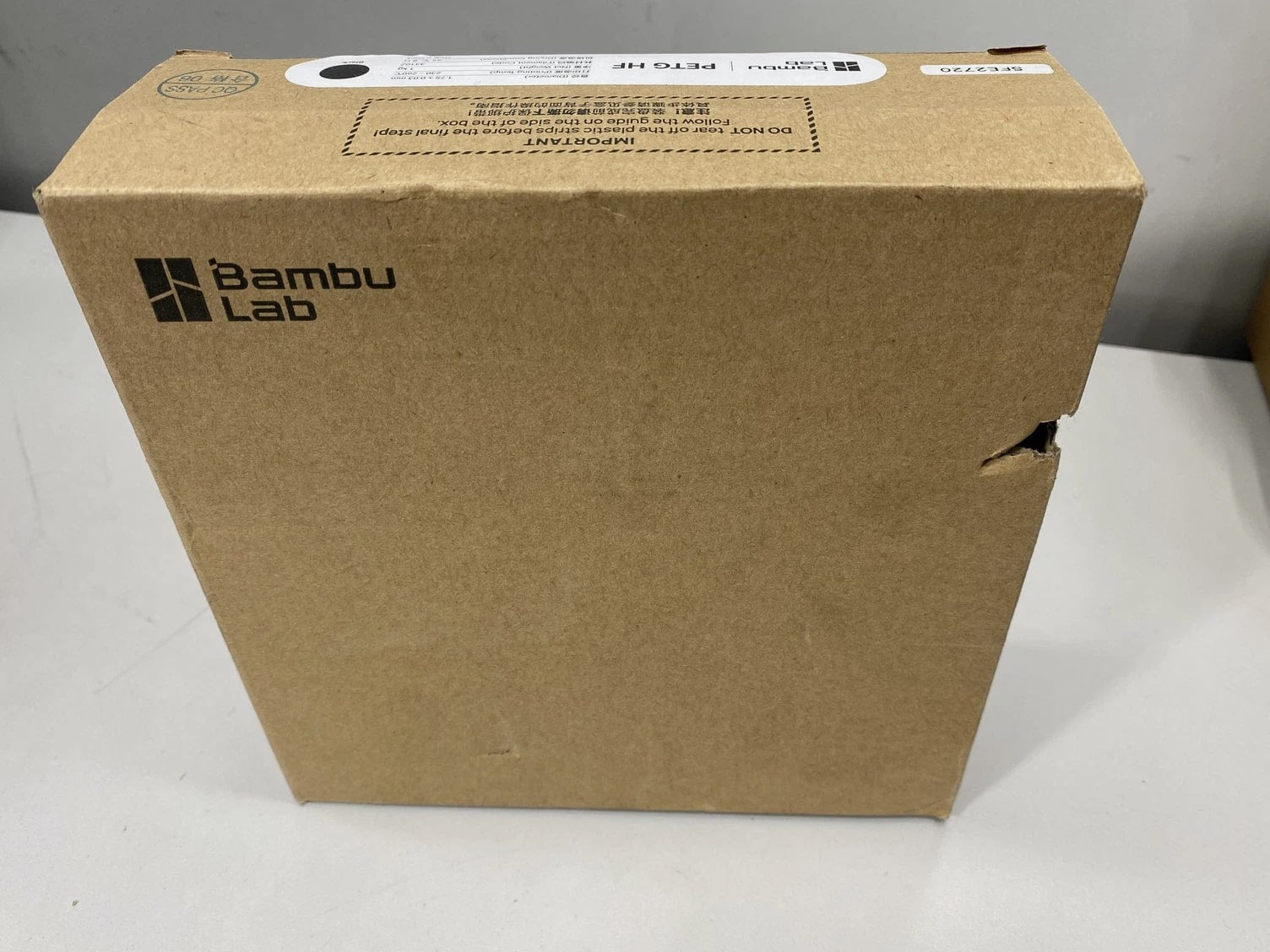 Bambu 33102 PETG HF 1.75mm Black Filament