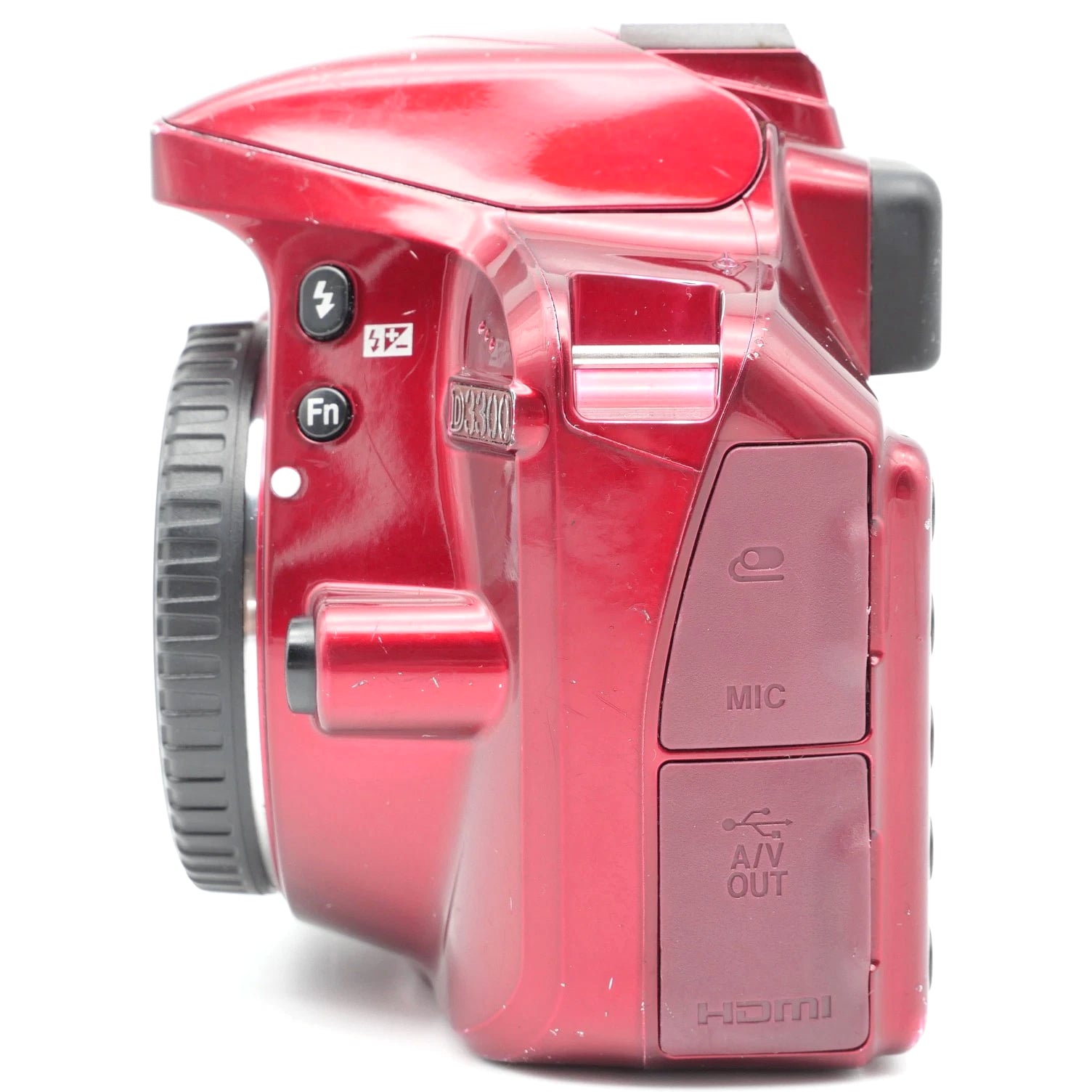 Nikon D3300 Digital SLR Camera - Red (Body Only) #071
