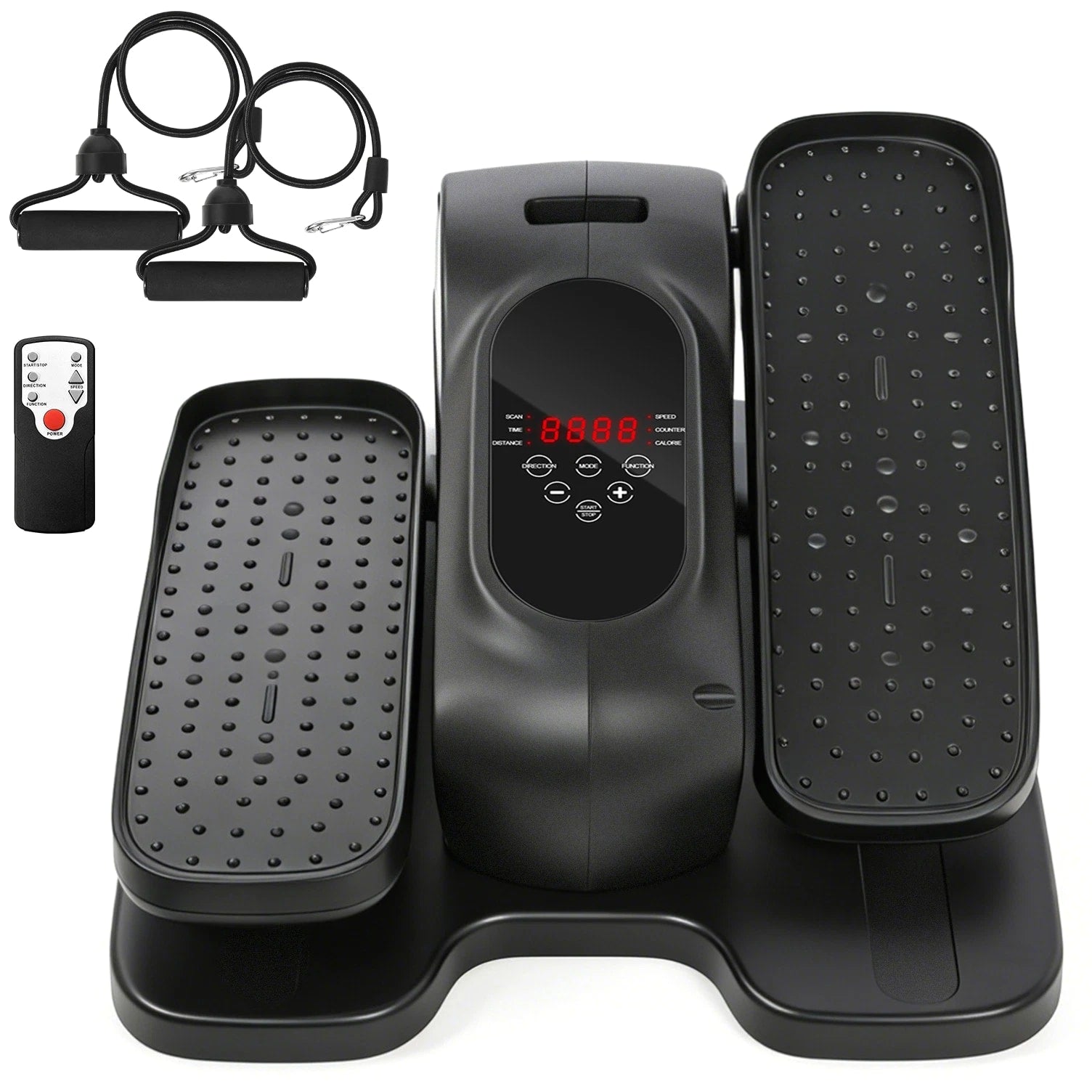 Himly DT01 Under-Desk Elliptical,Seated Exerciser w/ Remote,12-Speed for Seniors