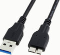 QCEs USB 3.0 Micro B Cable for External Hard Drive, 1.6ft