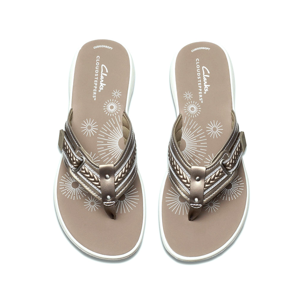 Clarks Women's Breezey Sun Sandal with Cloudstepper Comfort