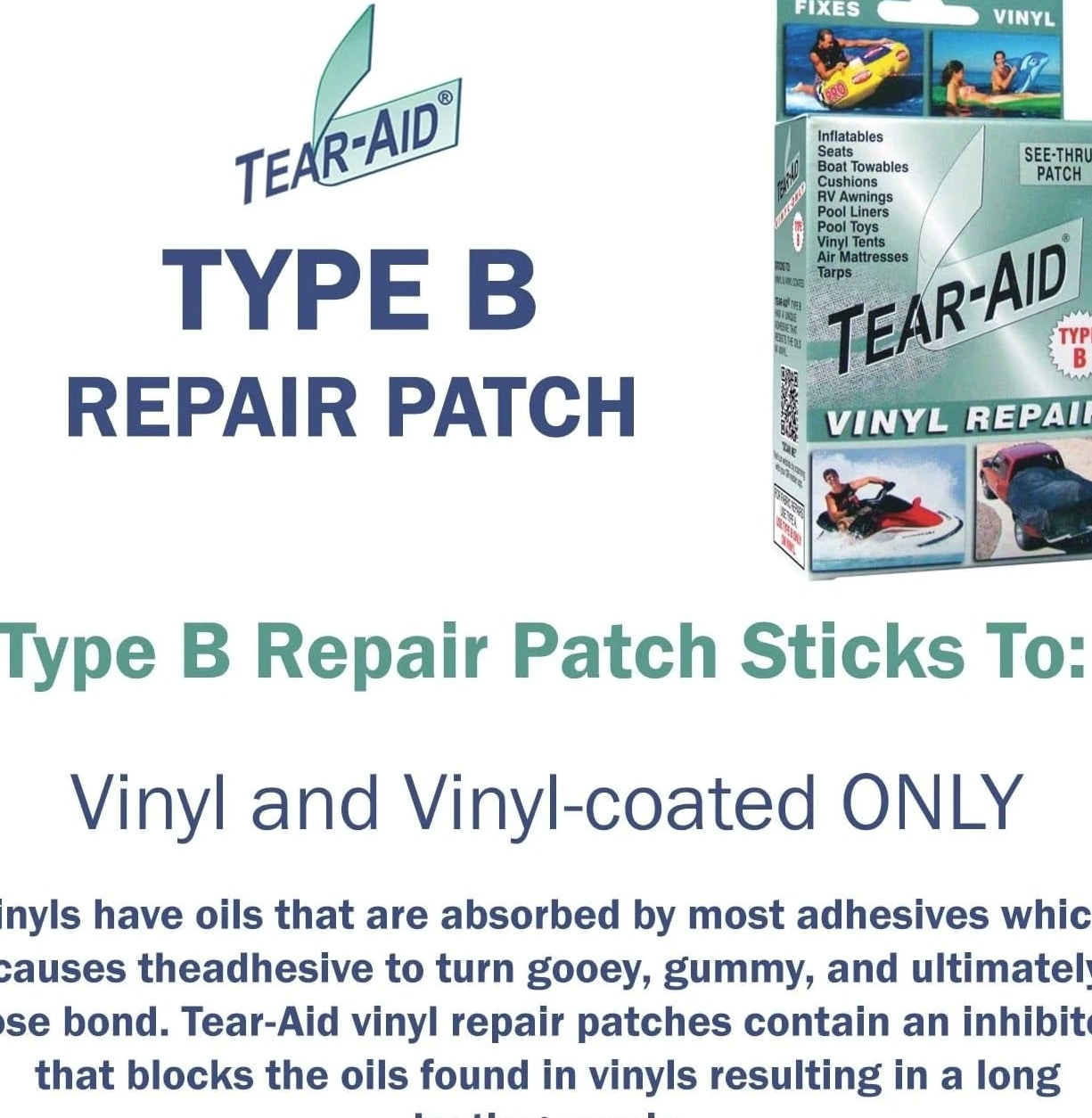 Waterproof Vinyl Repair Patches