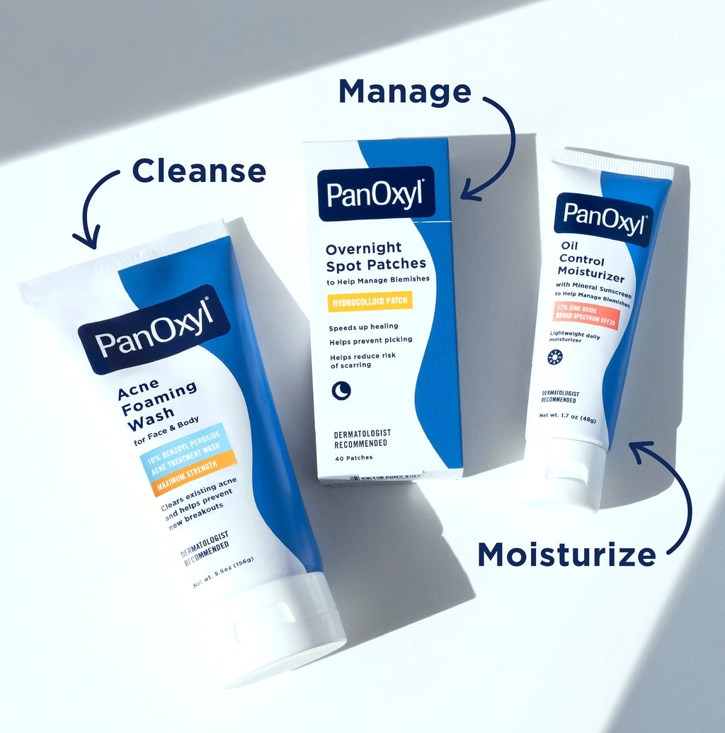 PanOxyl 10% Benzoyl Peroxide Foaming Wash for Acne