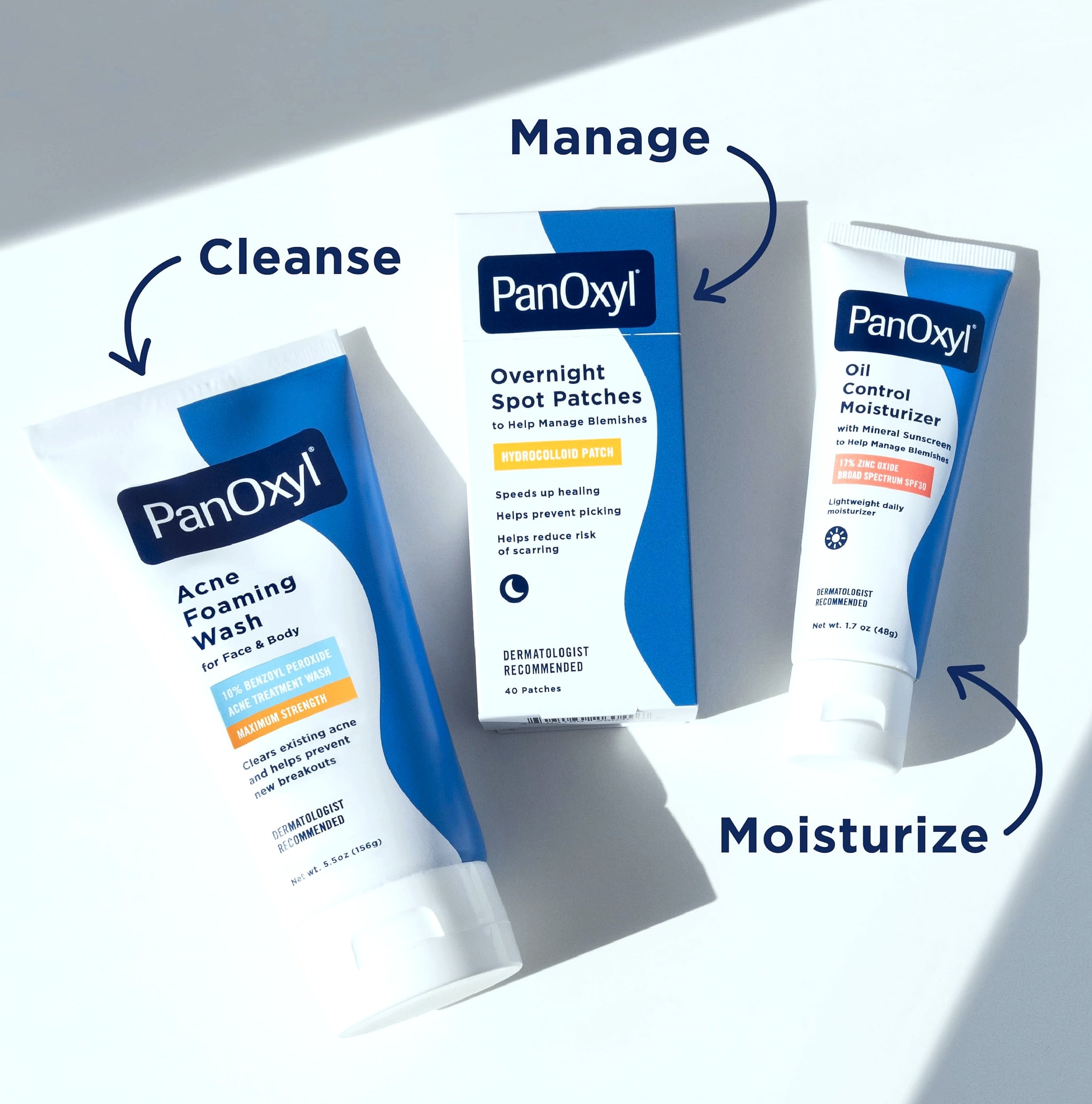 PanOxyl 10% Benzoyl Peroxide Foaming Wash for Acne