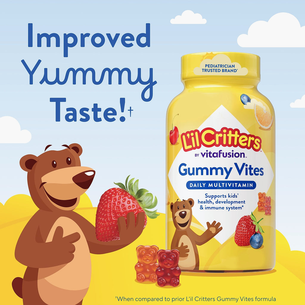 Lil Critters Gummy Vites Daily Multivitamin for Kids, 70 Count