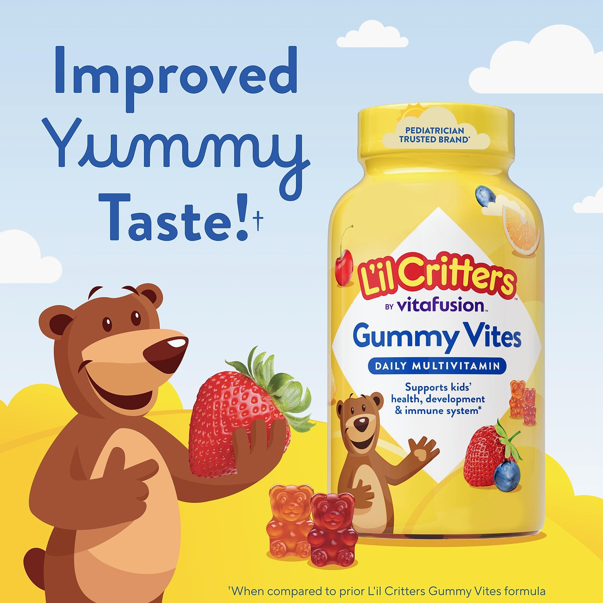 Lil Critters Gummy Vites Daily Multivitamin for Kids, 70 Count