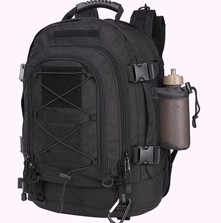 LQARMY 60L Tactical Backpack with MOLLE System