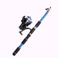 JSFUN Telescopic Fishing Rod and Spinning Reel Travel Kit