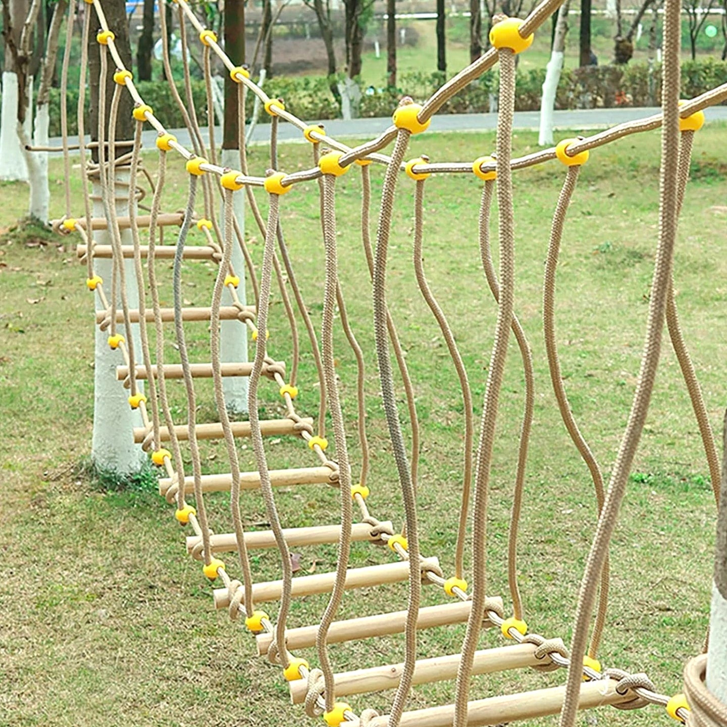 Kindergarten Outdoor Bridge Children'S Sports Fitness Training Equipment Solid W