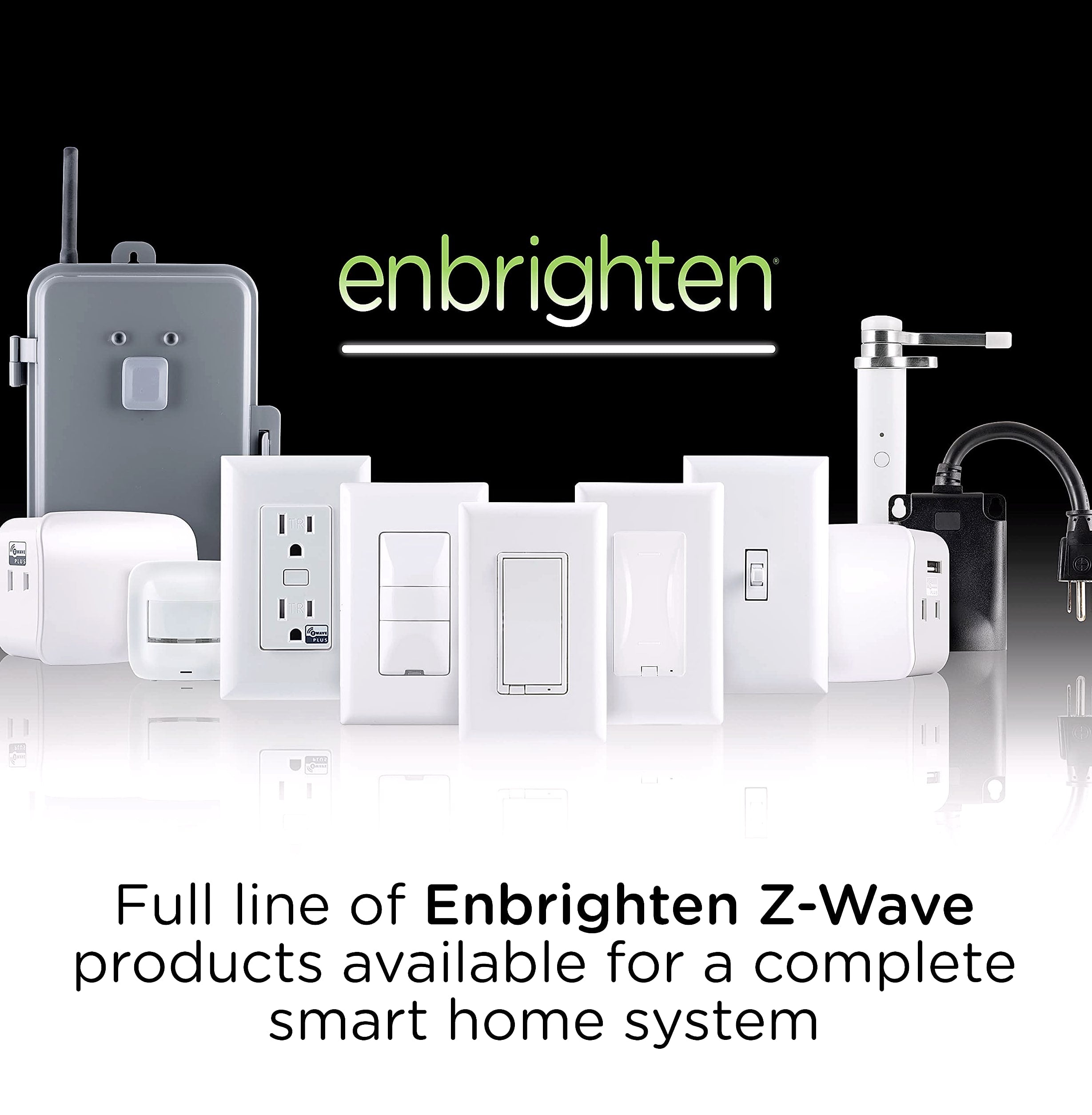 Enbrighten 26931 Z-Wave Smart Motion Sensor Light Switch