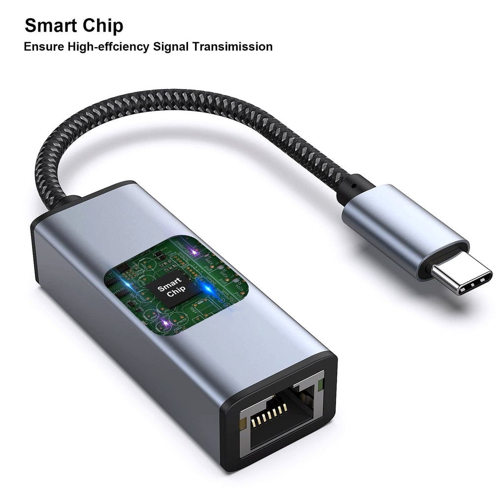 BENFEI USB-C to Ethernet Adapter, Gigabit RJ45