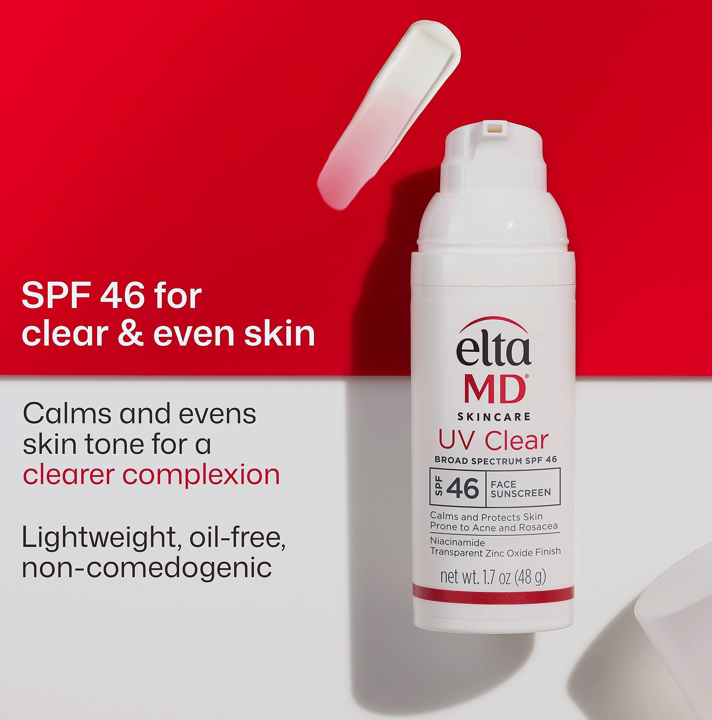 EltaMD UV Clear Face Sunscreen SPF 46 Oil-Free Sunscreen