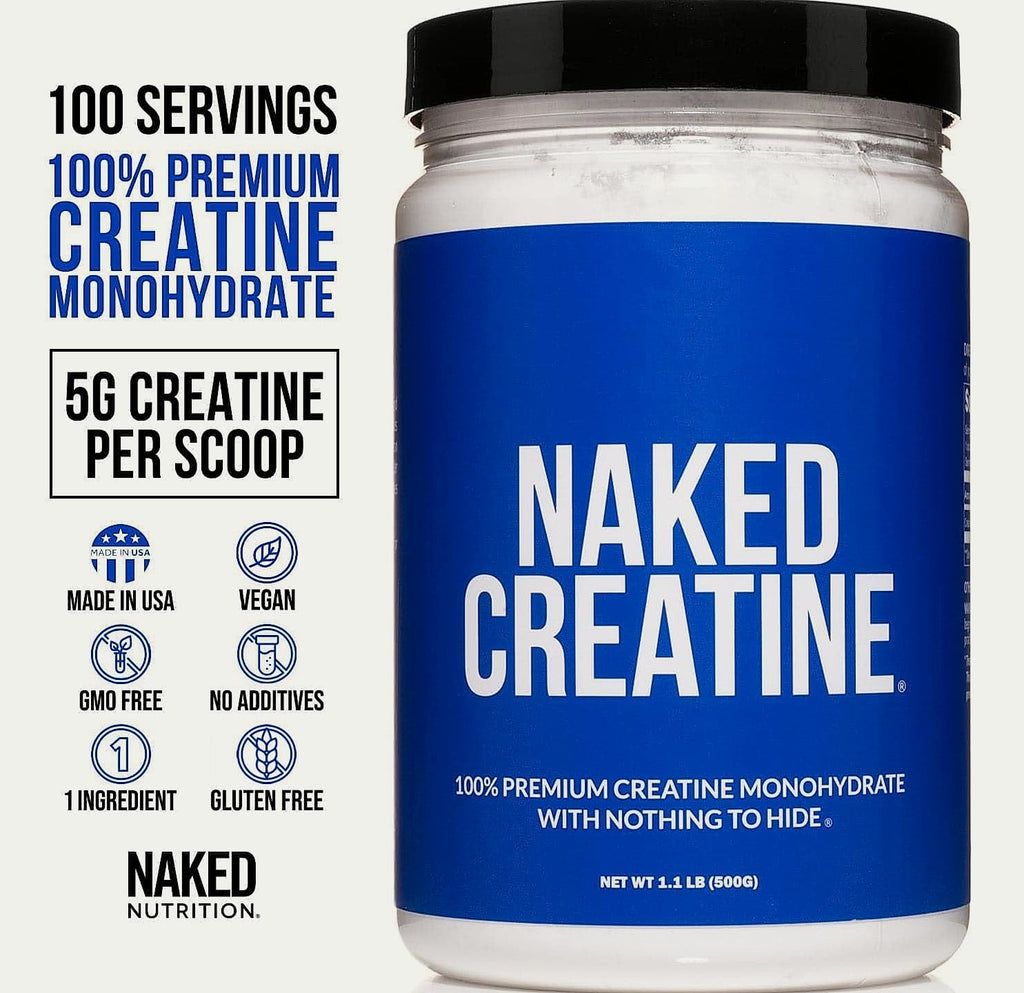 NAKED Pure Micronized Creatine Monohydrate Powder 500g
