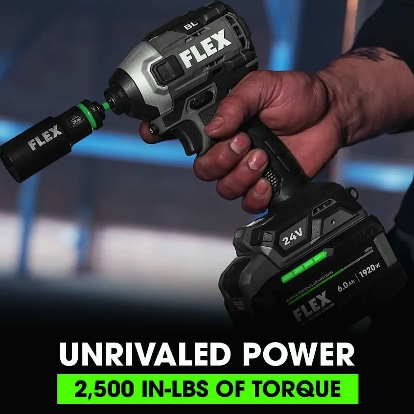 Kankeirr 24V Brushless Impact Driver with 2500 In-Lbs Torque
