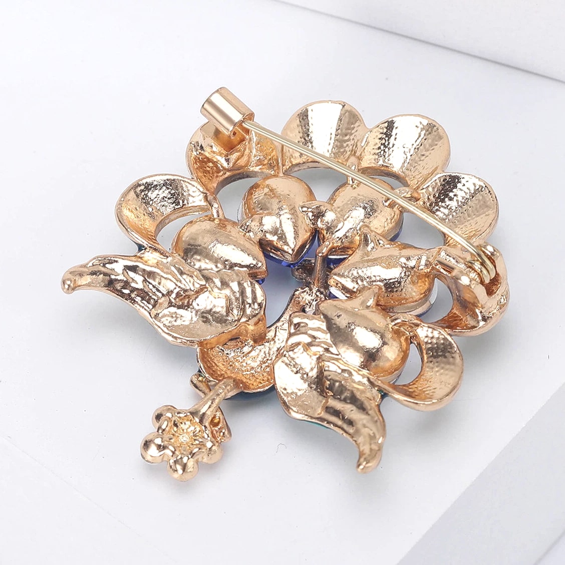 women's peacock brooch, fashion clothing accessories pins jewelry