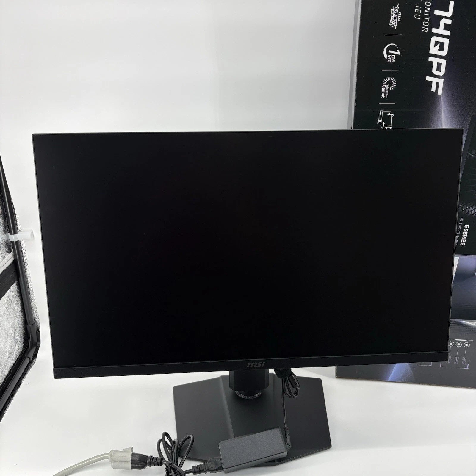 MSI G274QPF QD 27" WQHD Flat Rapid IPS Gaming Monitor] Tested & Working Read DS