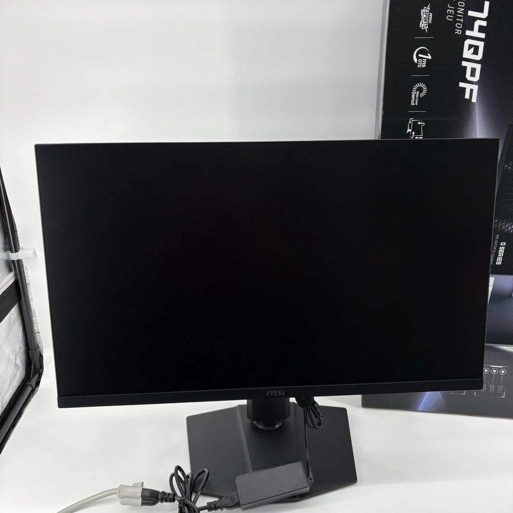 MSI G274QPF QD 27" WQHD Flat Rapid IPS Gaming Monitor] Tested & Working Read DS