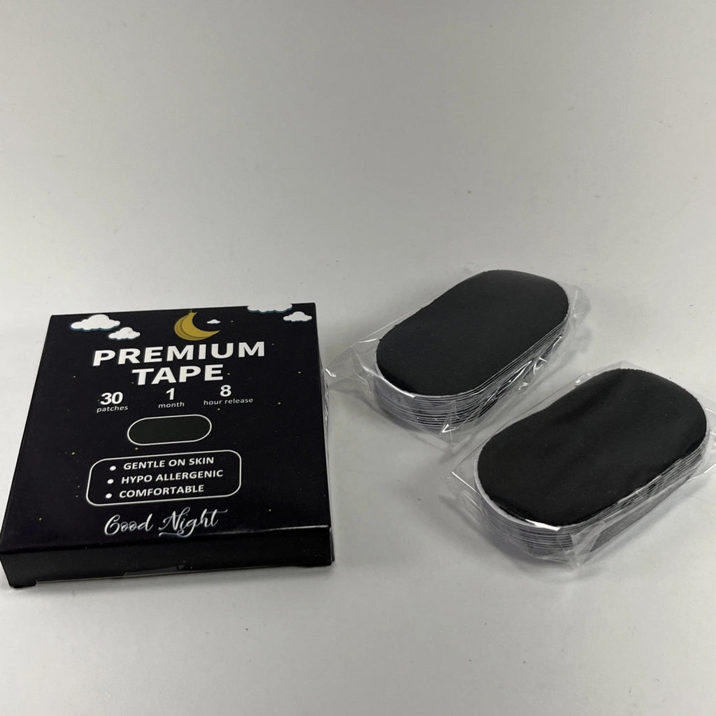 Mouth Tape Patches 120 (30 Per Box) Hypoallergenic Premium Comfortable
