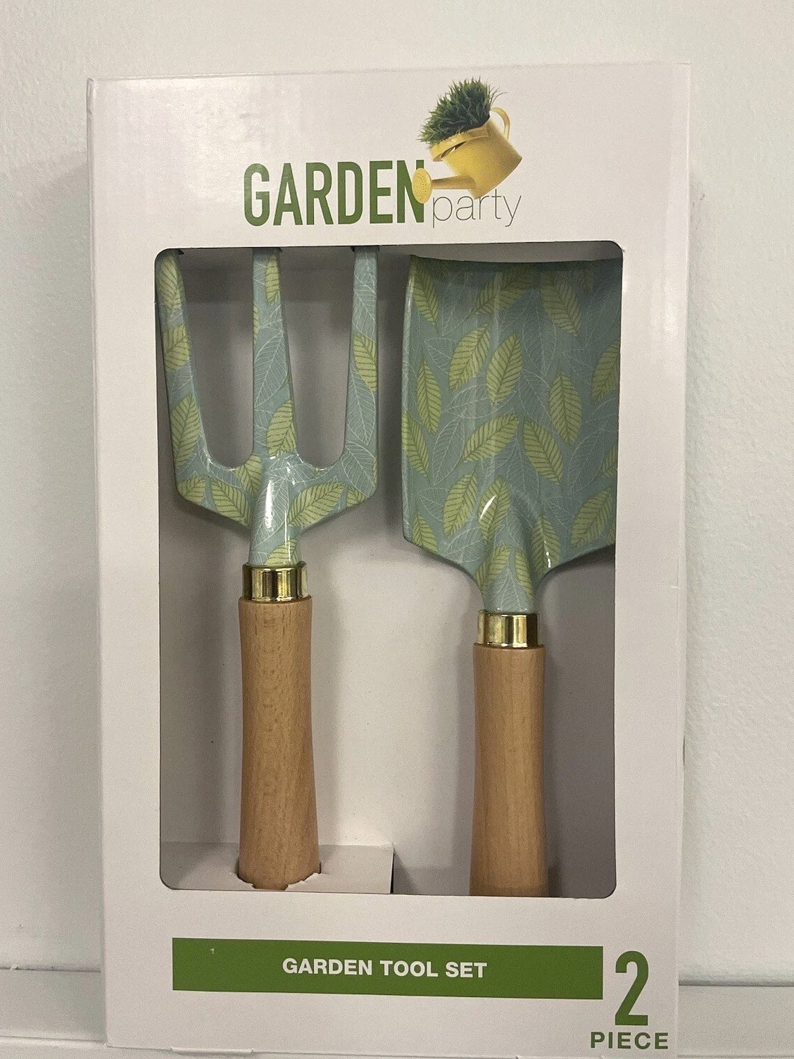 Garden Party Green Floral Tools Kit Home Tool Equipment Garden Tool 2 Piece Set