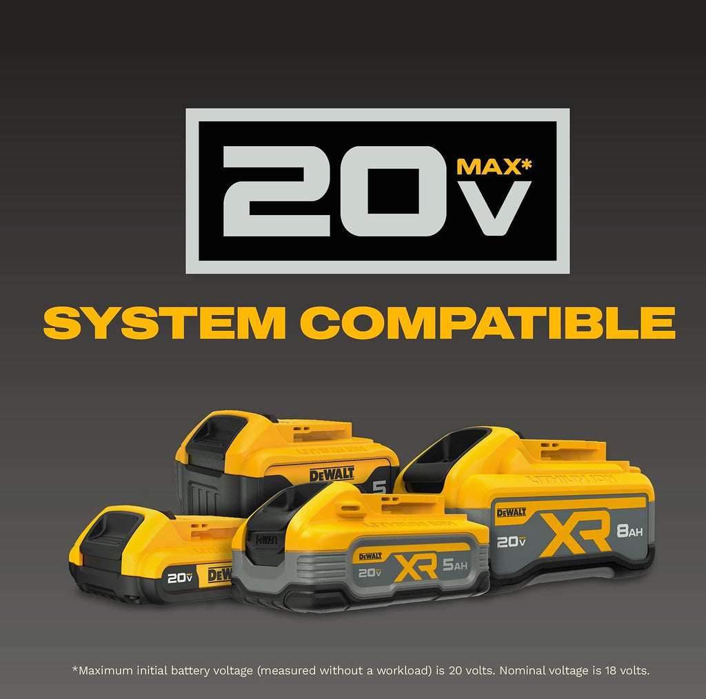 DeWalt DCD771C2 20V Cordless Drill Driver Kit with 2 Batteries