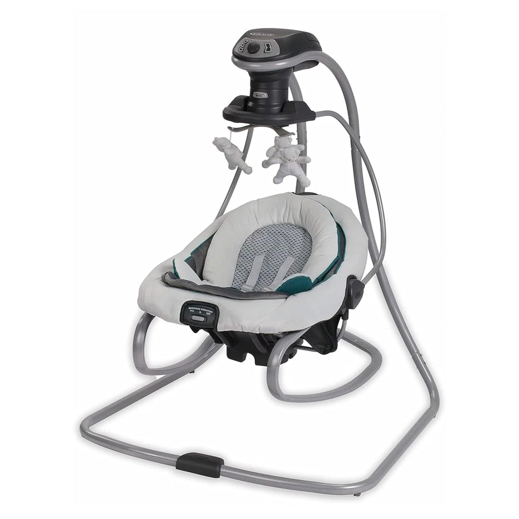 Graco Duetsoothe Swing and Rocker with Removable Swing Seat and 6 Swinging Speed