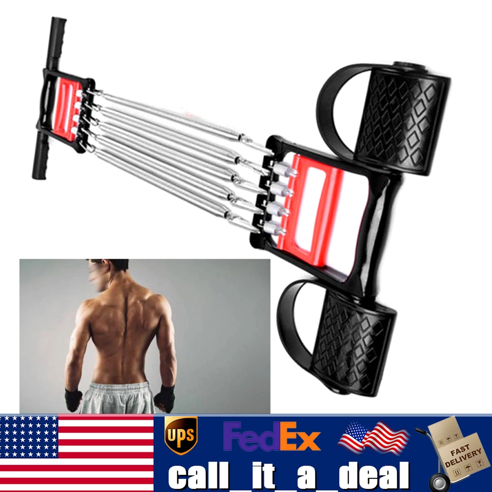 Abdominal Fitness Sit-Up Pull Rope Exercise Machine Workout Equipment Indoor Gym
