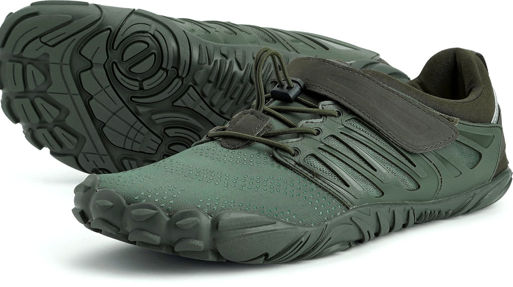 WHITIN Men's Minimalist Trail Running Shoe Wide Toe Box