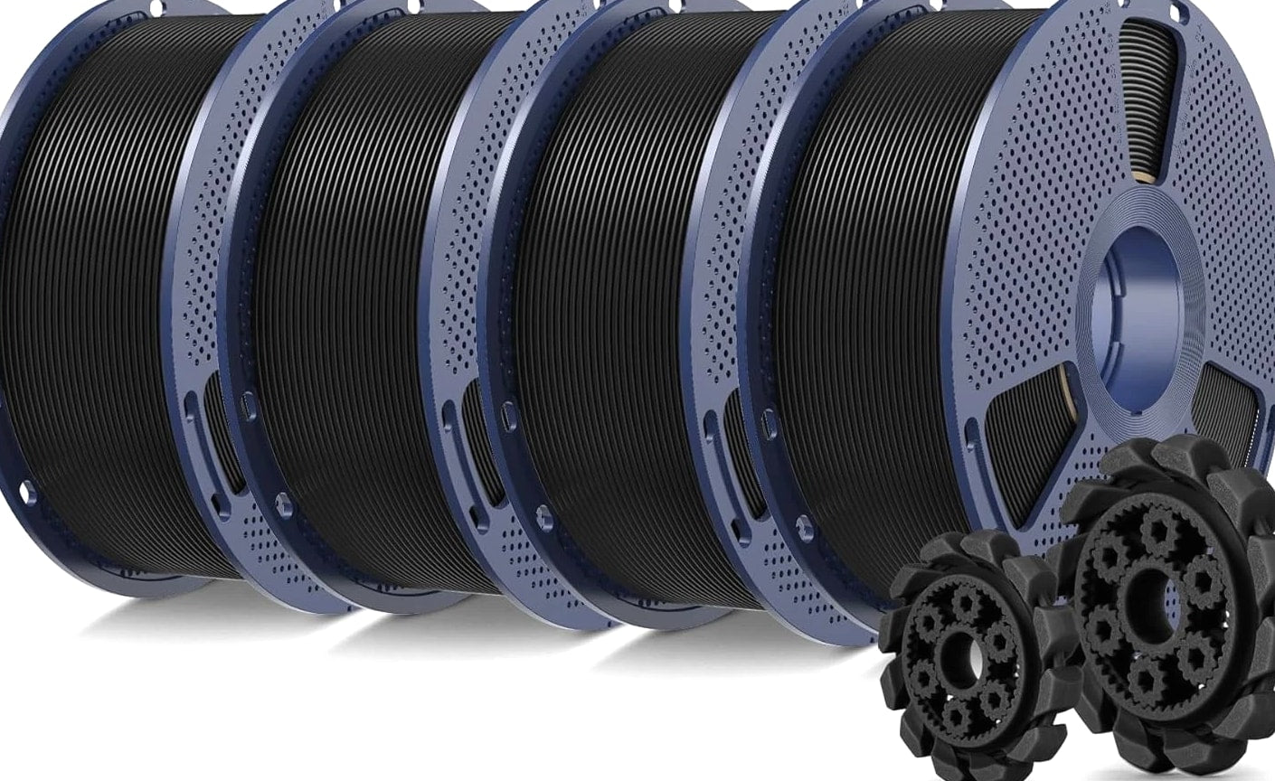 4KG  PLA+2.0 Filament - Enhanced Strength, Quick Printing, User-Friendly