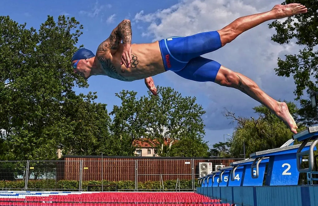 Adult Racing Swim Goggles, FINA-Approved Anti-Fog Lens
